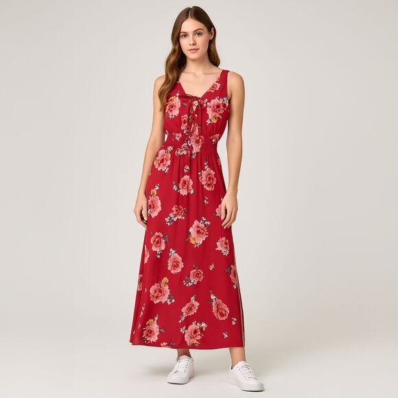 Bailey Blue Floral Sexy Dress Sz Small - Picture 1 of 11